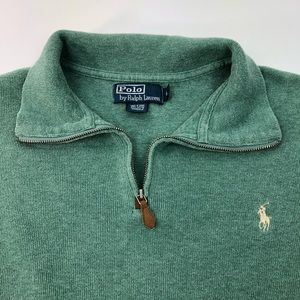 Polo by Ralph Lauren 1/4-Zip Pullover Sweater L
